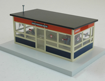 (6-52540) Passenger Shelter, lighted